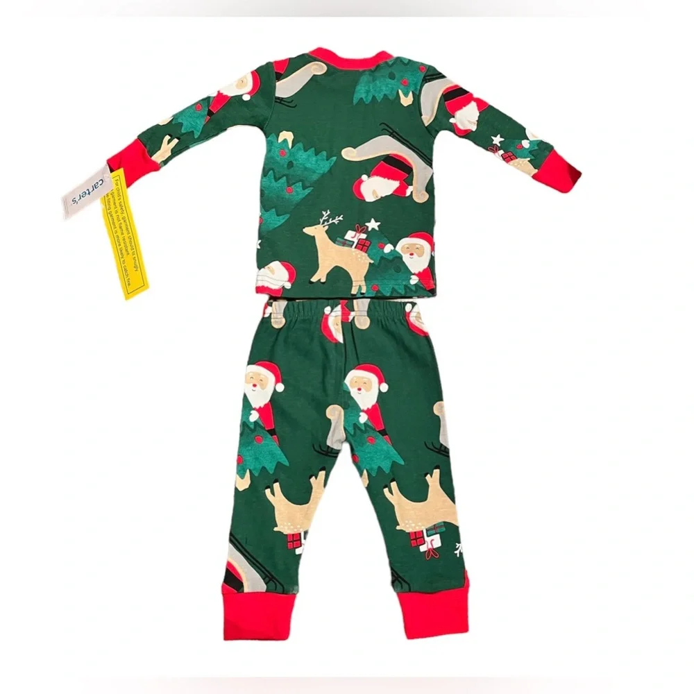 NWT Carter’s Christmas Snug fit cotton 2pc Pajama Set